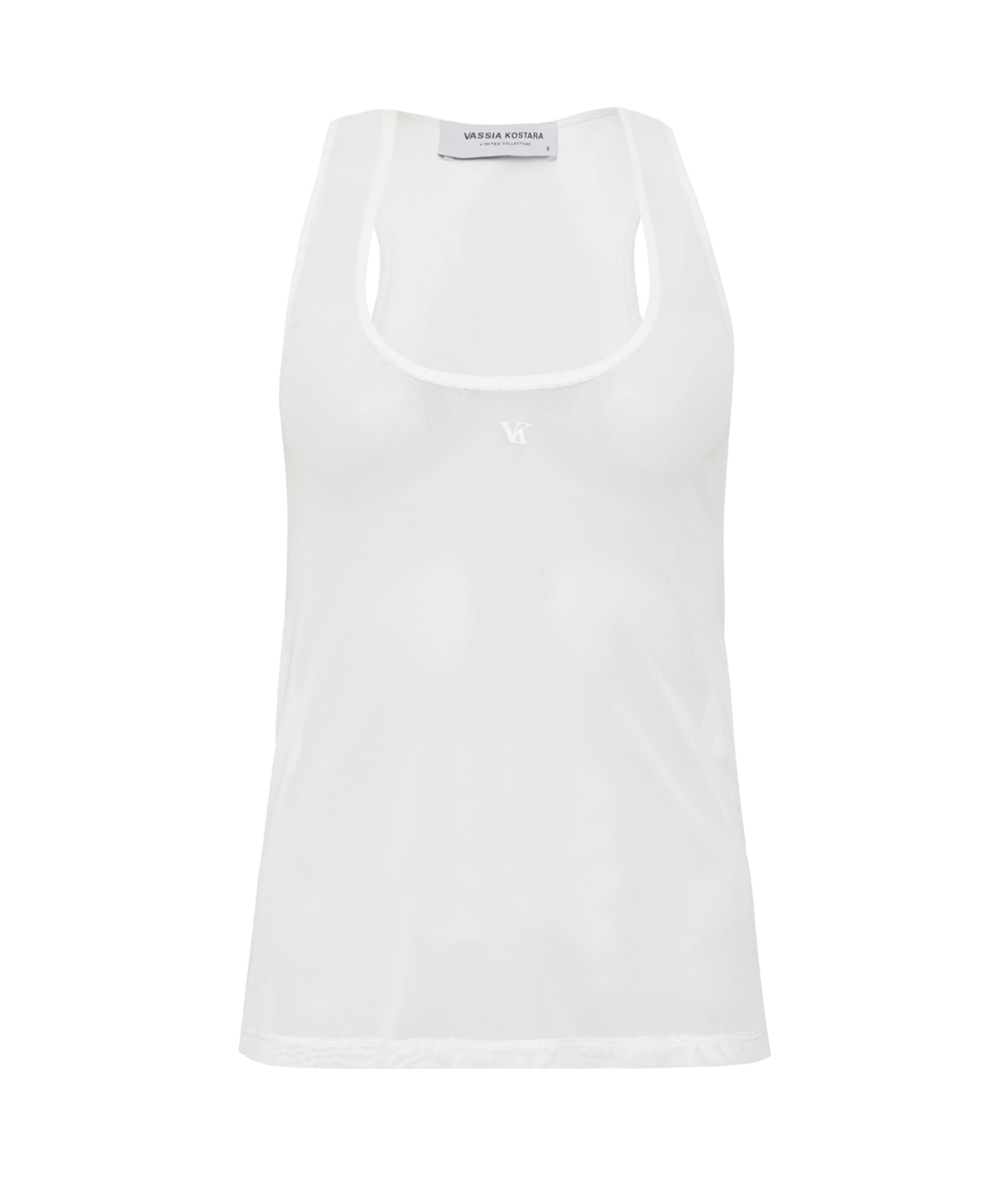 sheer white tank top womens