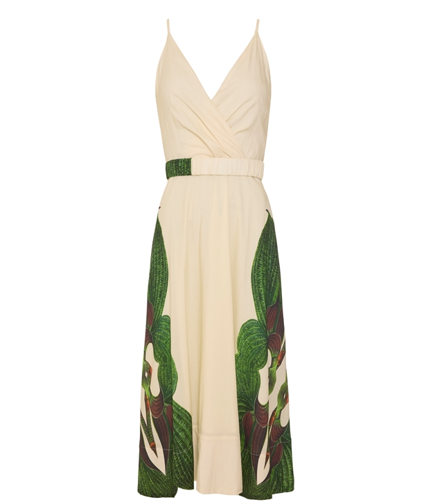 Cristina Beautiful Life Ivory green printed V-neck Esmeranda midi dress < Dresses - Greek Dresses, Top designer brands | aesthet.com Cristina Beautiful Life Ivory green printed V-neck Esmeranda midi dress < Dresses - Greek Dresses, Top designer brands | aesthet.com