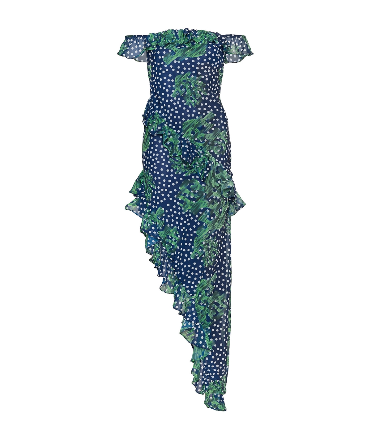 eliza blue dress Eva Coco Slip Mid-Length Dress