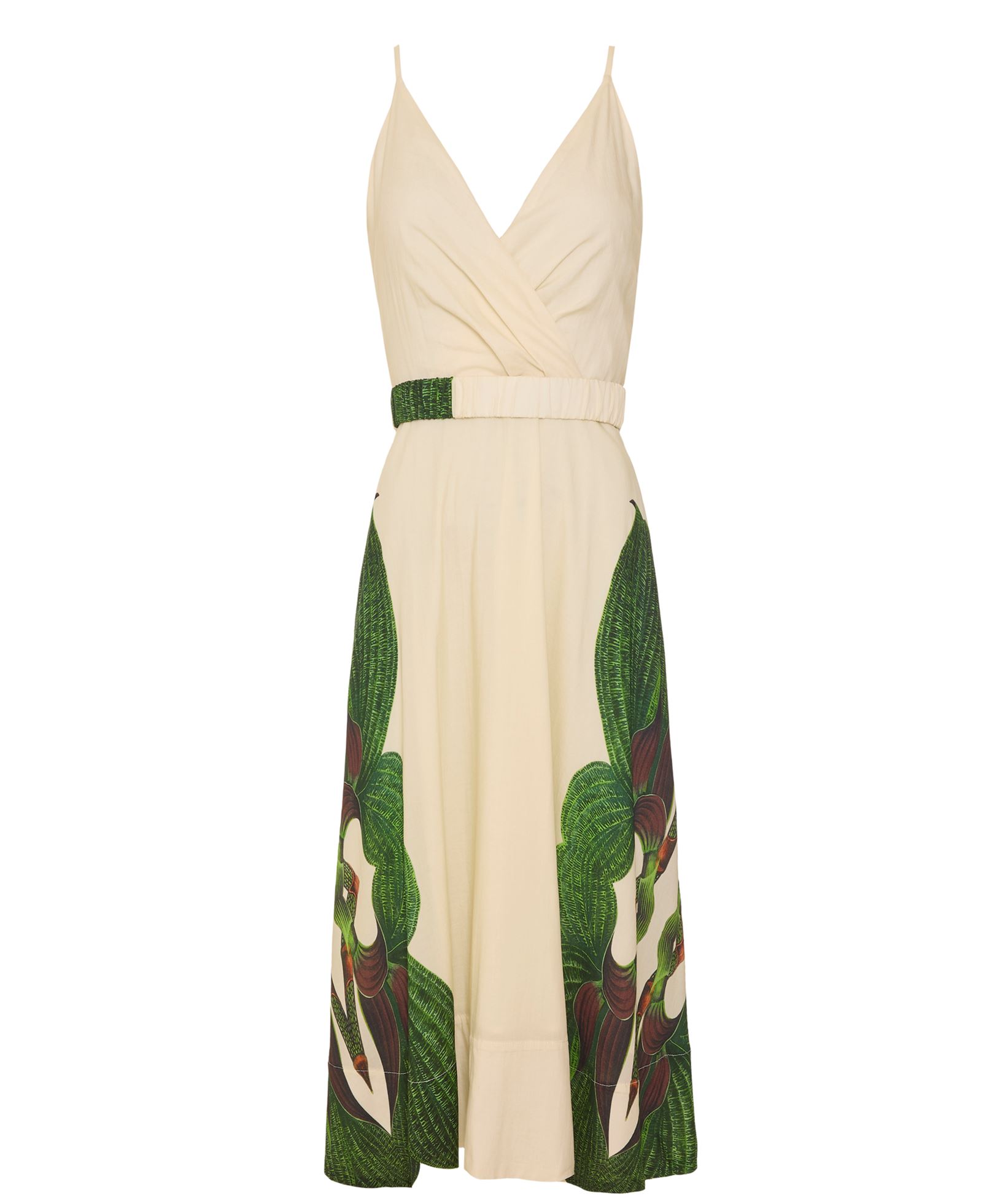 slim fit dress slacks Montaigne Ruffle Maxi Dress main image 0