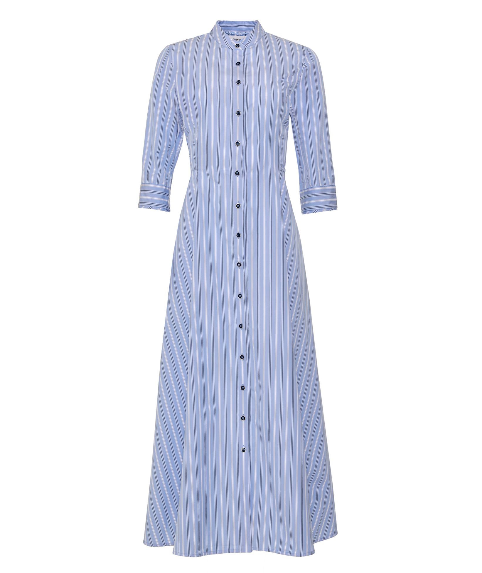 evi grintela cotton poplin maxi shirt dress Evi Grintela Thea Cotton-Poplin Maxi Shirt Dress Xs - Purple