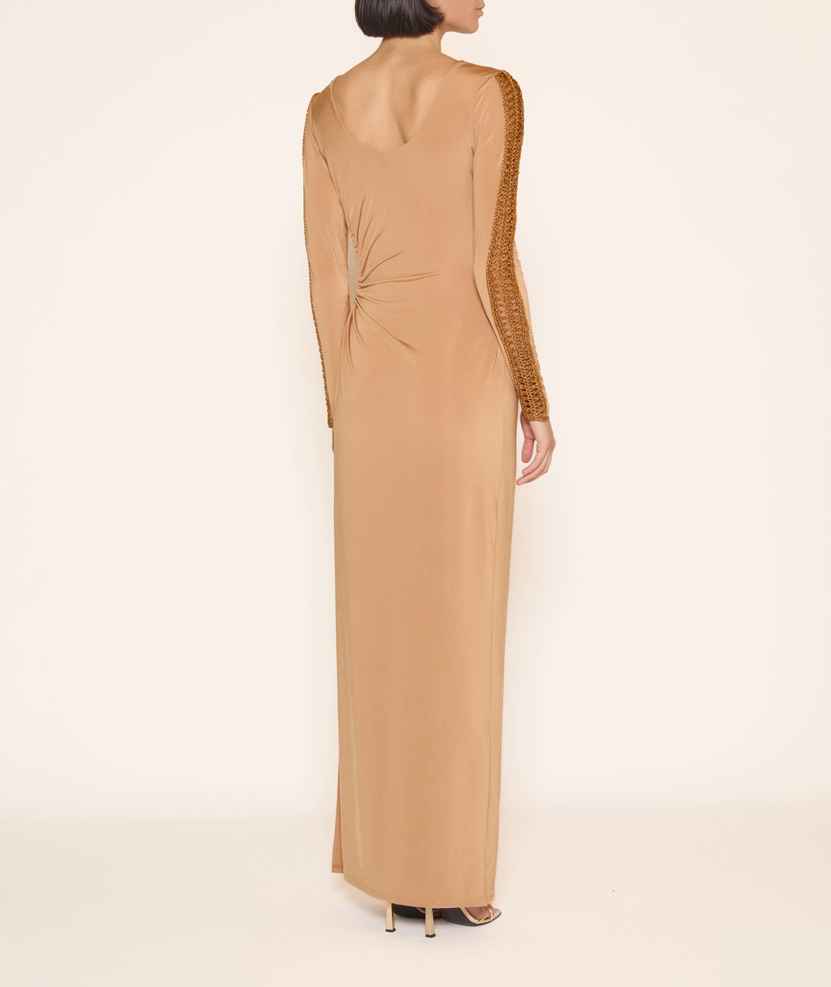 aka sequin jersey dress AKA Sequin Jersey Dress or Top Bold Black