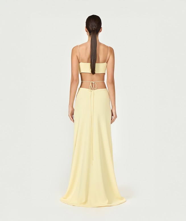 chinese dress ladies LARSA A-Line Satin Prom Dress  Honey Couture One Honey