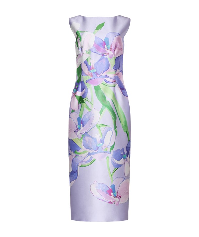 knee length dresses for ladies Short Sleeve Midi Dress | Lounia main image 1