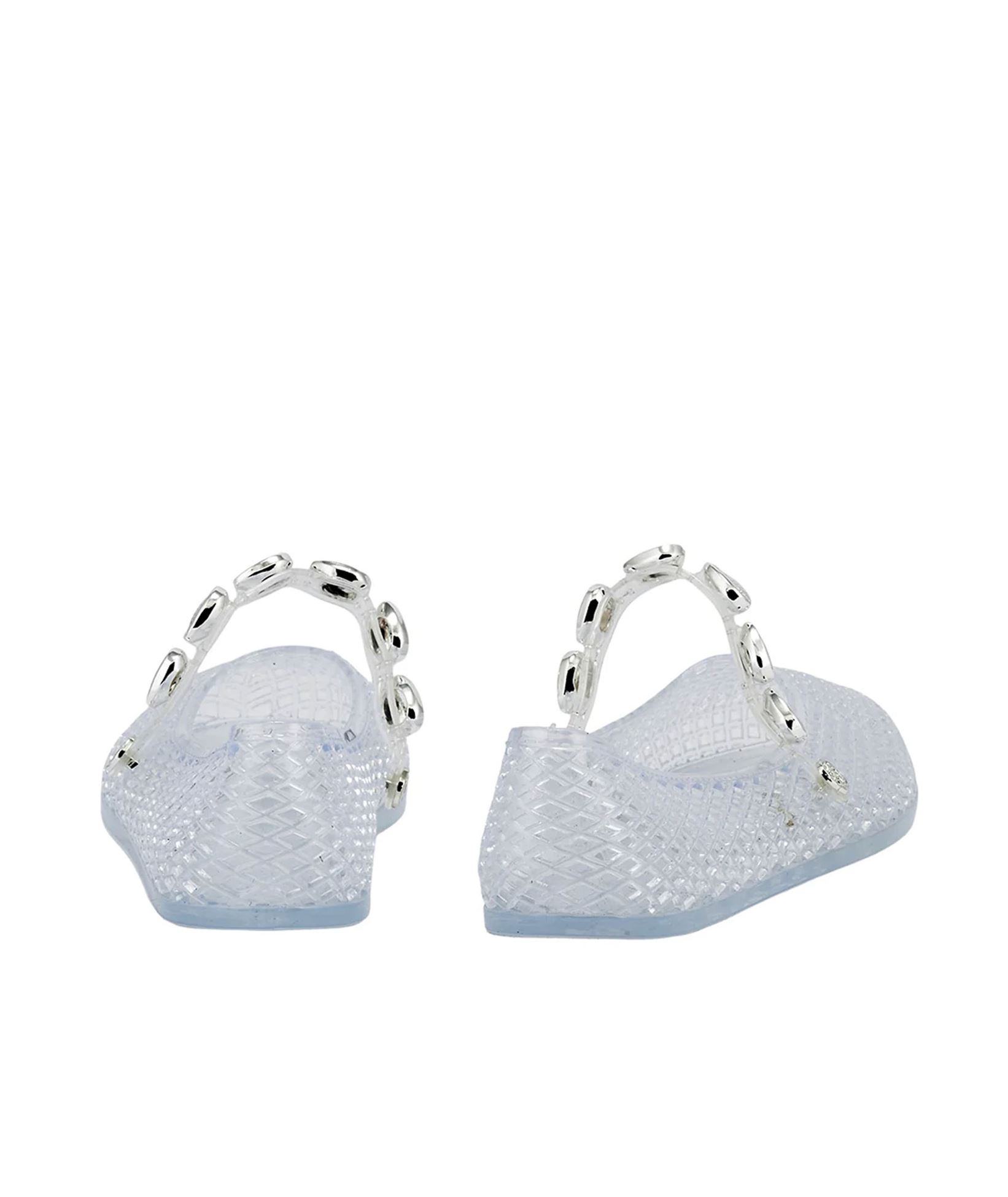 Ancient Greek Sandals Clear jelly Iro Shells ballet flats