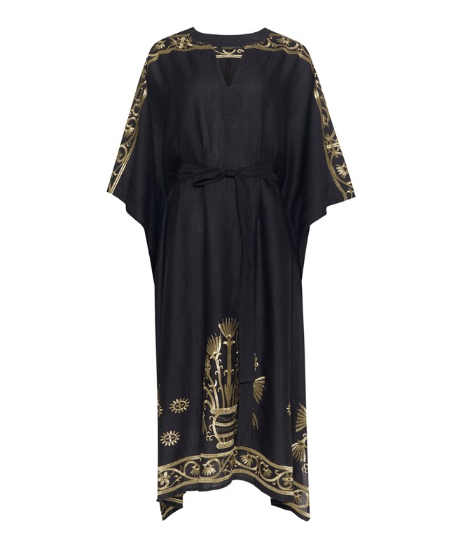 slim fit dress slacks Black Embroidered Fancy Long Sleeve Mermaid Hijab Henna Party Kaftan Dress