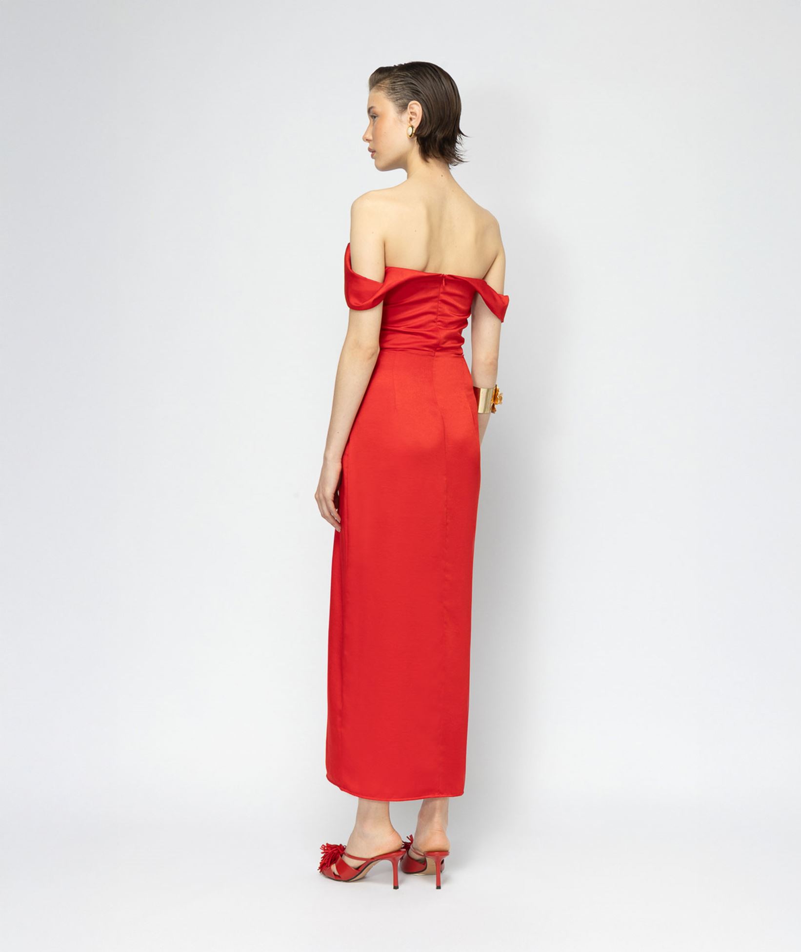 fancy club red dress Fanci Club Feather Red Mini Dress by Fanci Club