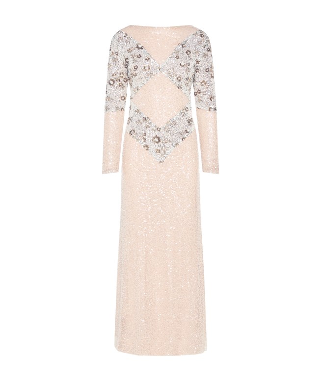 chinese dress ladies Long Sleeve Lace Maxi Dress